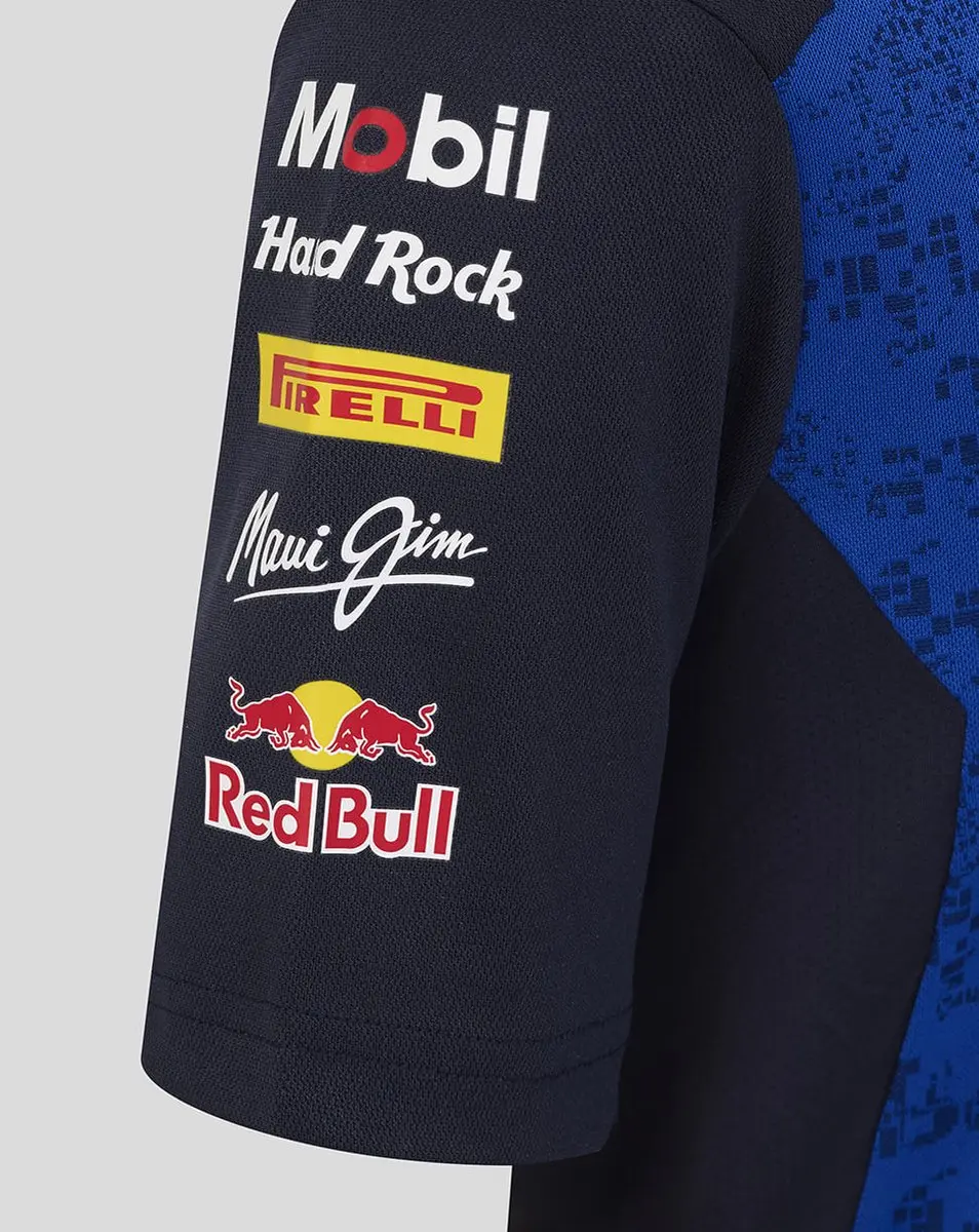 Castore Oracle Red Bull Racing Teamline Shirt 2026 - JM 140/146 - Blauw