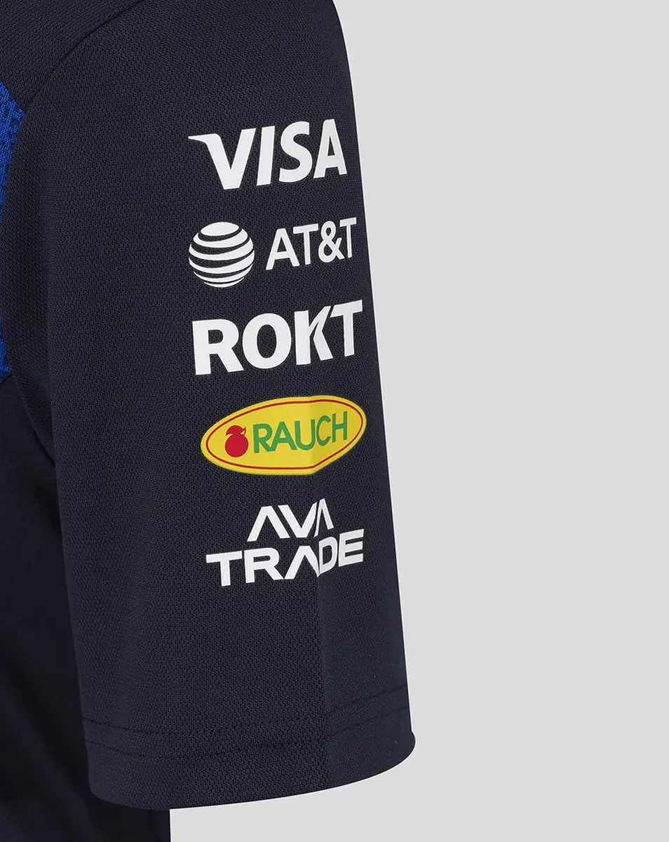 Castore Oracle Red Bull Racing Teamline Shirt 2026 - JM 140/146 - Blauw