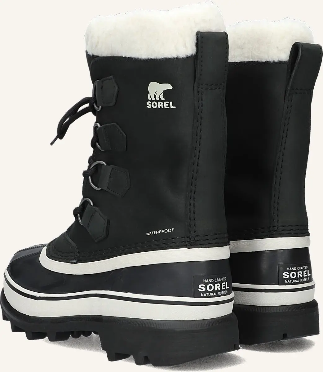 Sorel Caribou WP Vrouwen Sneeuwlaarzen 36 - Black/Stone