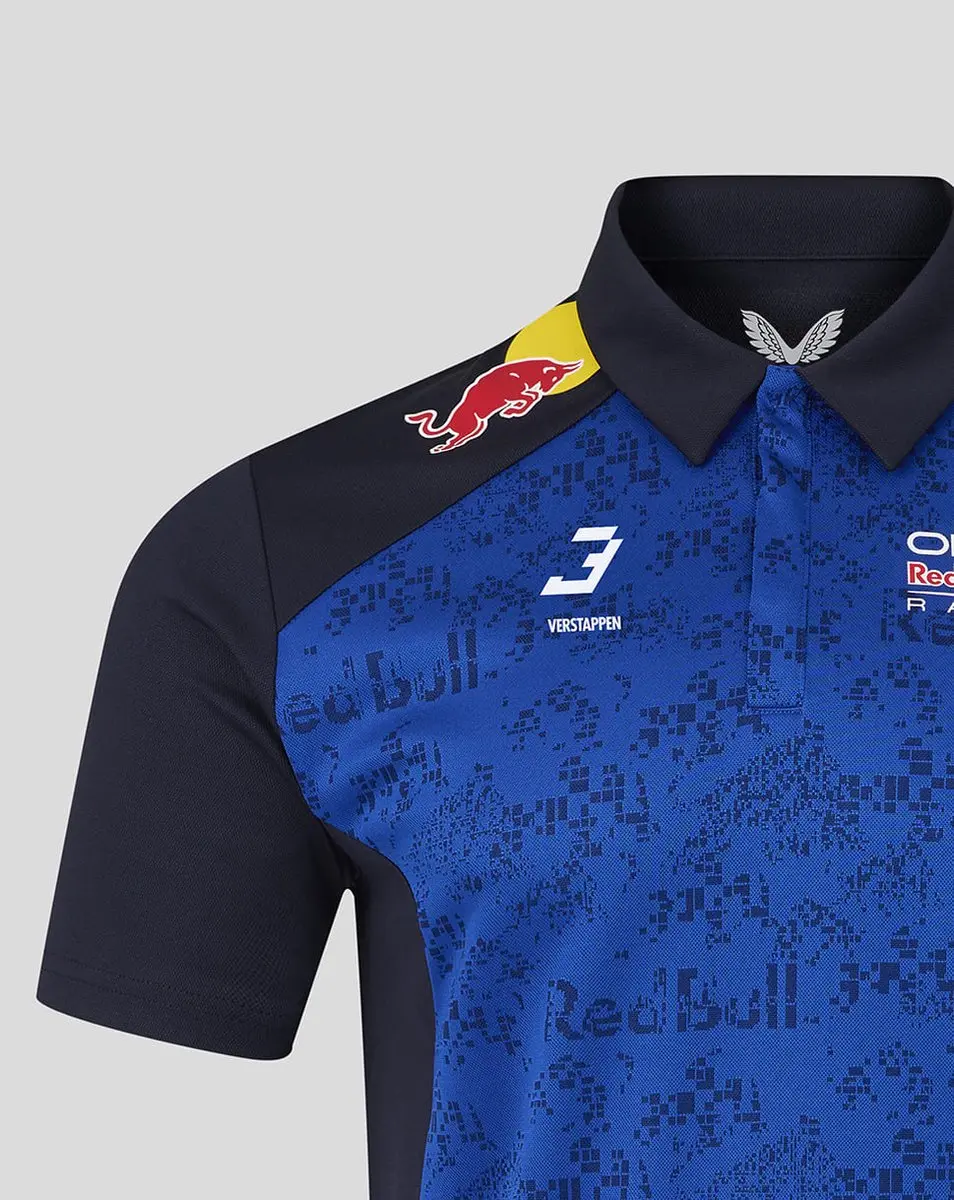 Castore Red Bull Racing Max Verstappen Polo 2026 - 2XL - Blauw