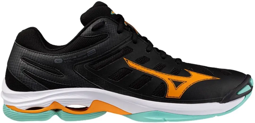 Mizuno Wave Voltage Indoorschoenen 46.5 - Zwart