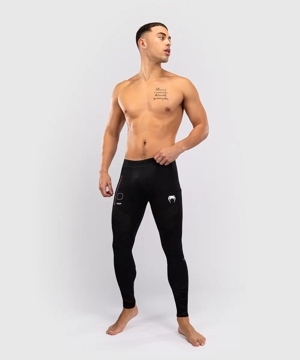 Venum Tactical XT Sportlegging - M - Zwart/Vuurrood