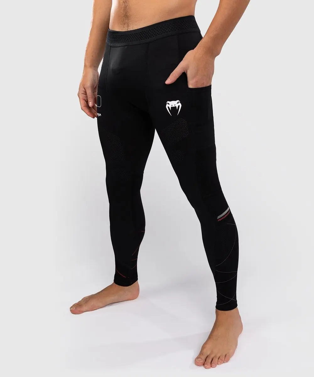 Venum Tactical XT Sportlegging - M - Zwart/Vuurrood