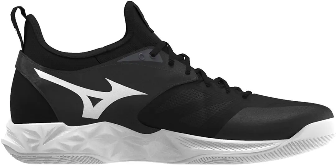 Mizuno Wave Dimension Indoorschoenen 44 - Zwart/Wit