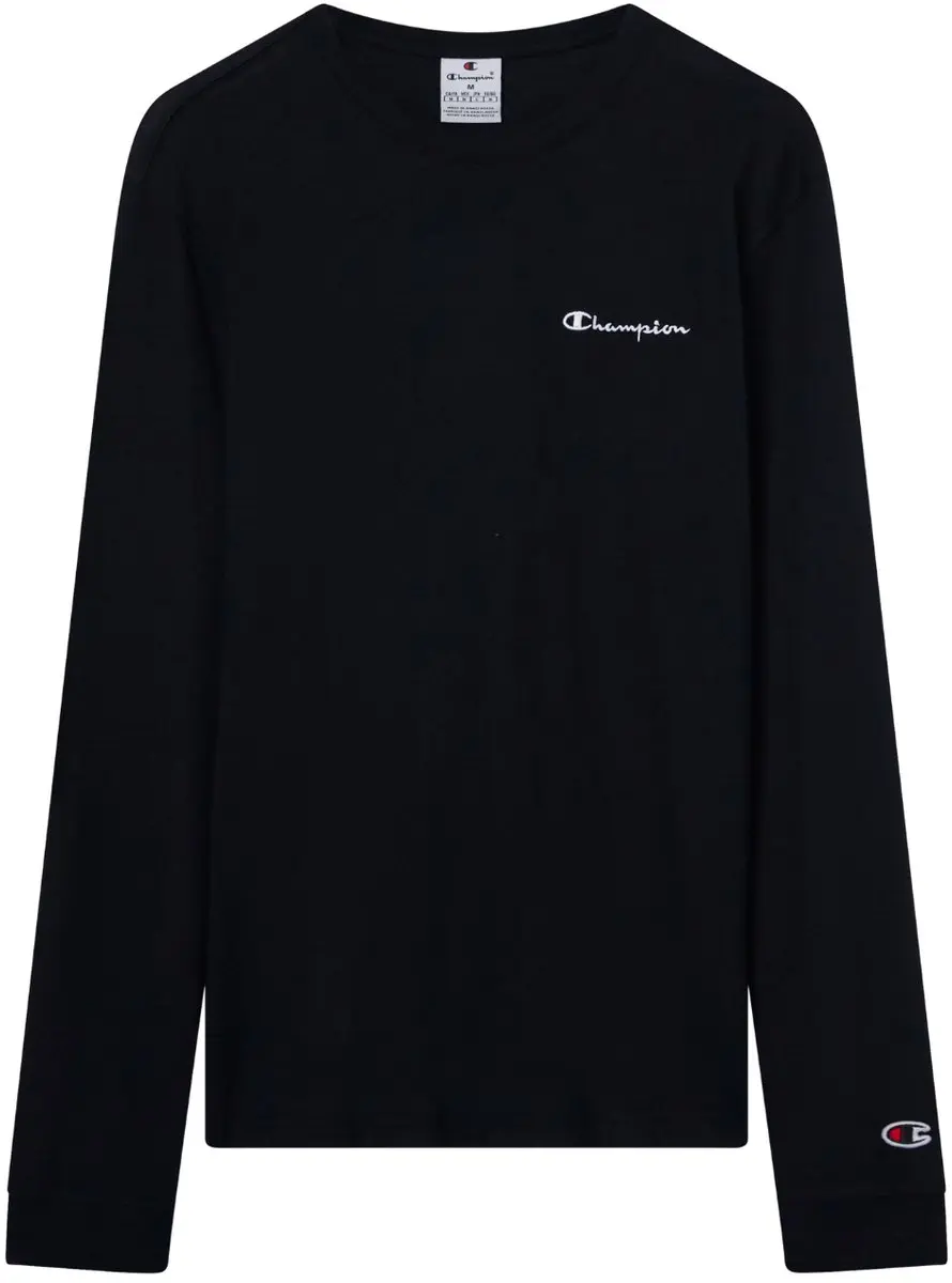 Champion Heren Longsleeve T-shirt XL - Zwart