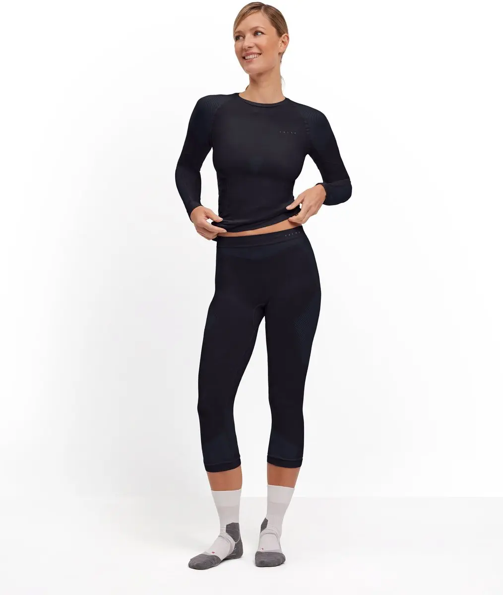 Falke 3/4 Warm Tights 39165 - XS - Zwart