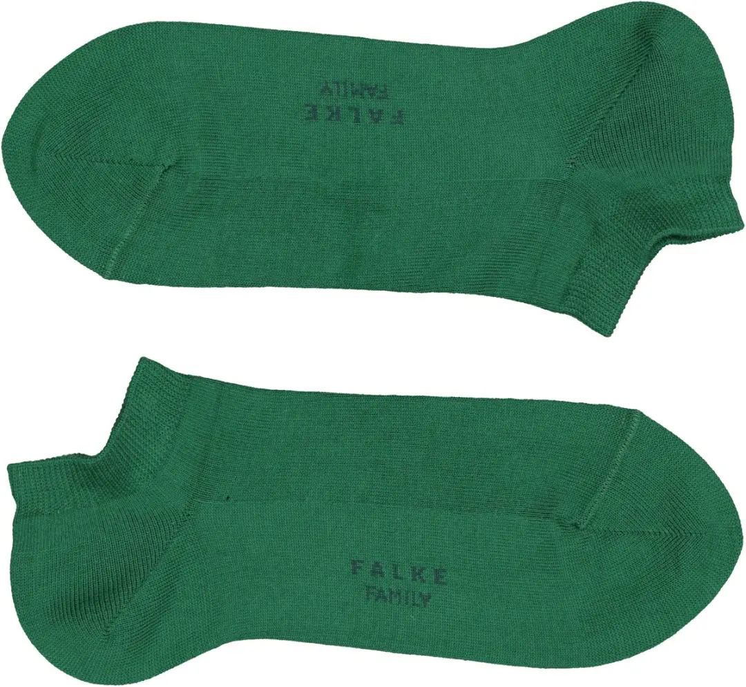 Falke Family Heren Enkelsokken Groen - 39-42