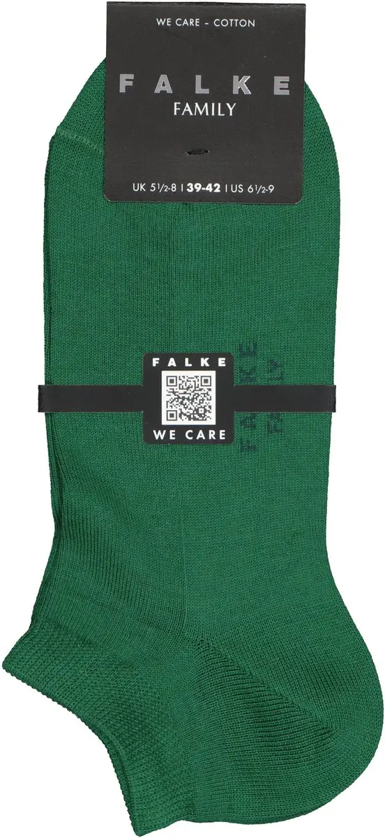 Falke Family Heren Enkelsokken Groen - 39-42