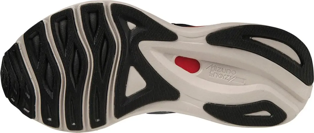 Mizuno Wave Sky 6 Sportschoenen - 38.5 - Donker grijs/zwart/roze