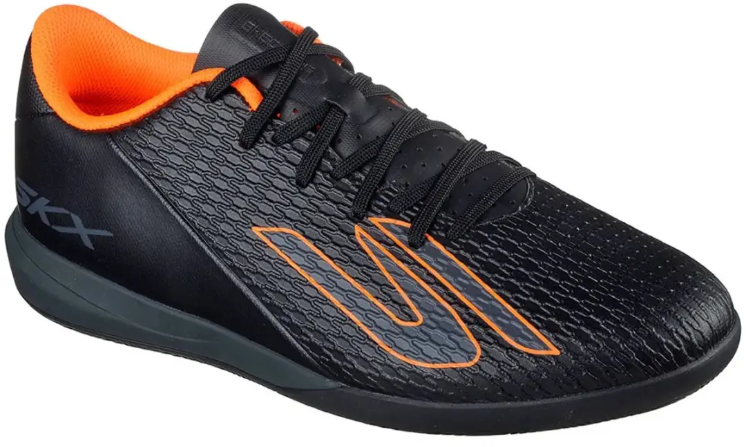 Skechers Club Ic Zaalschoenen 42 - Zwart met oranje