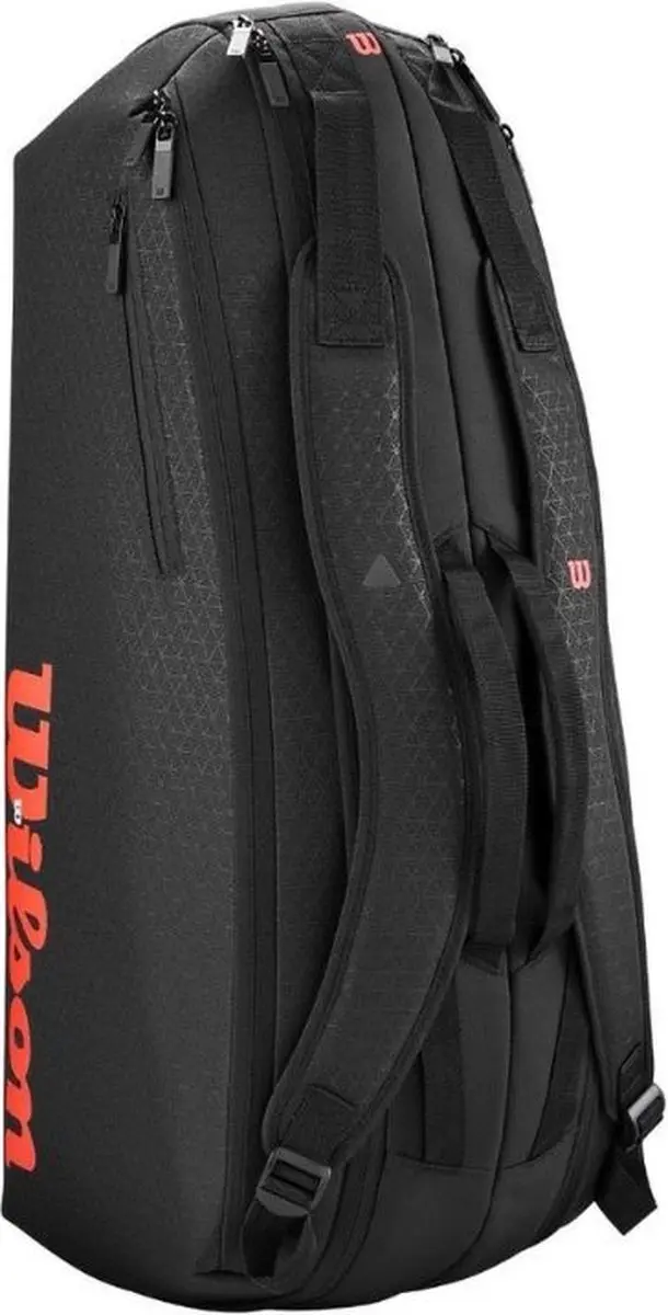 Wilson 6R Tennistas Clash V3 Tennisset - 6 Stuks - Zwart