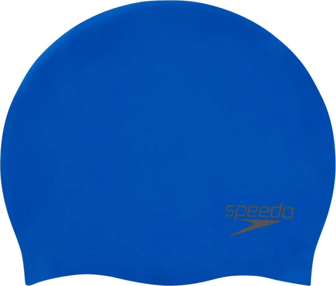 Speedo Plain Moulded Silicone Cap