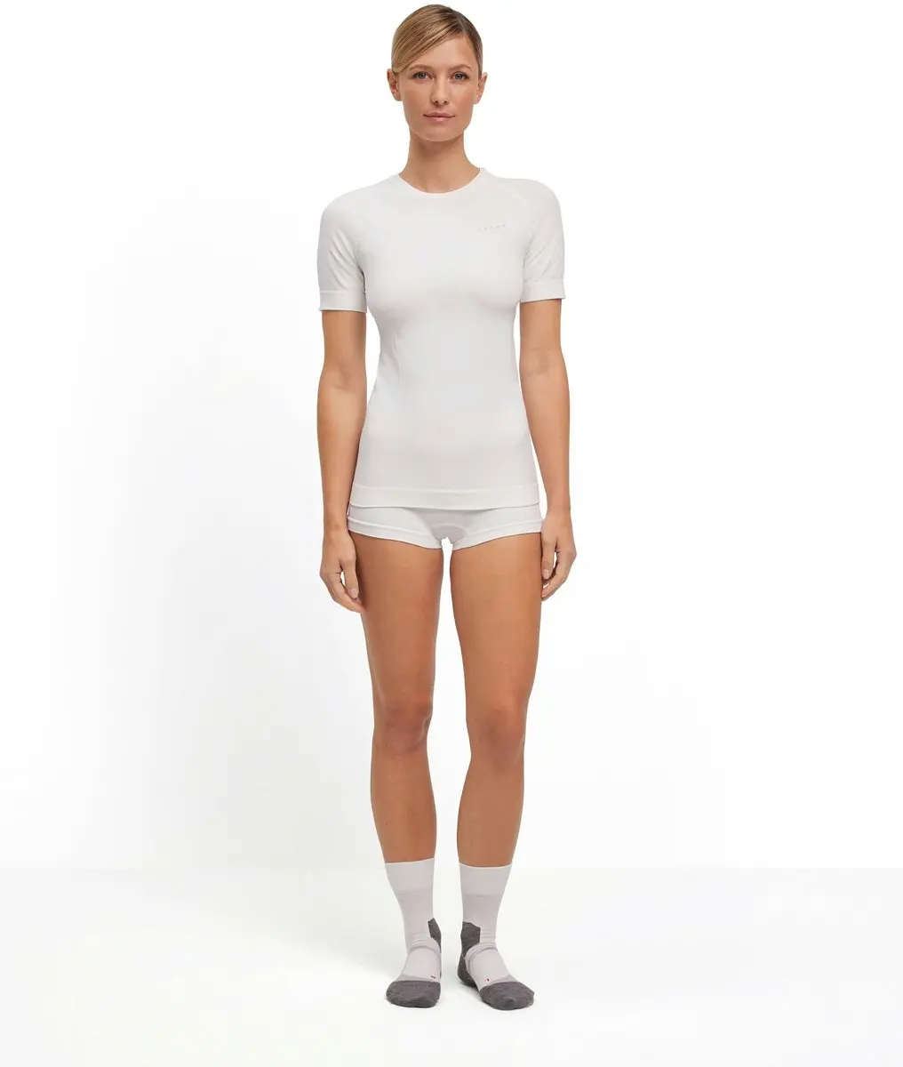 Falke Warm Shortsleeved Shirt 39162 - Dames - S - Wit