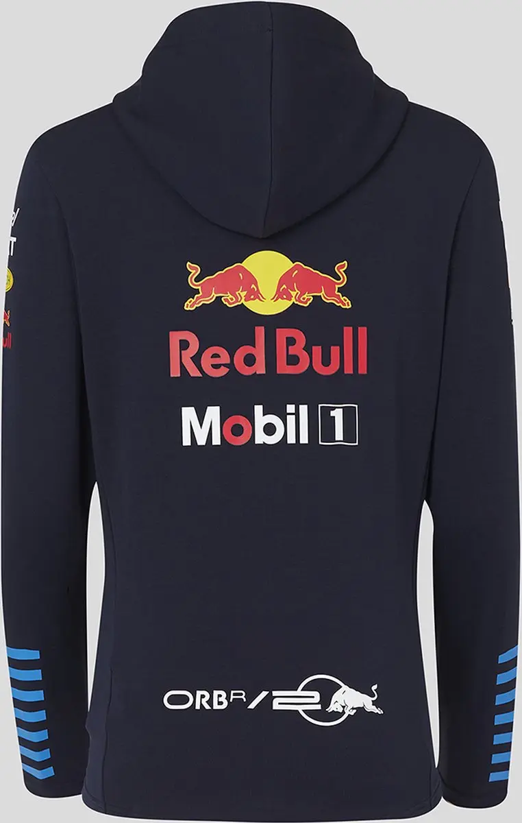 Castore Oracle Red Bull Racing Dames Hoody 2024 - XL - Blauw