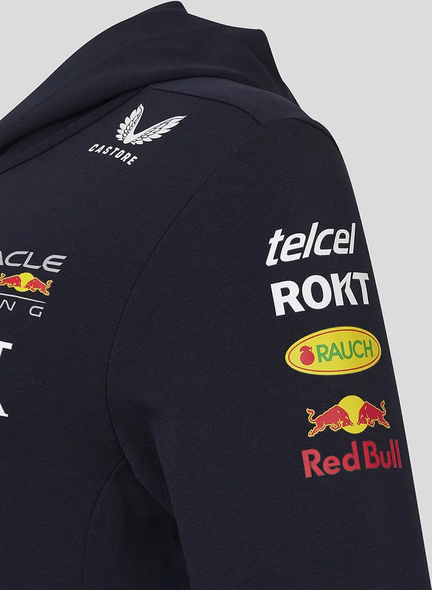 Castore Oracle Red Bull Racing Dames Hoody 2024 - XL - Blauw - afbeelding 6 van 6