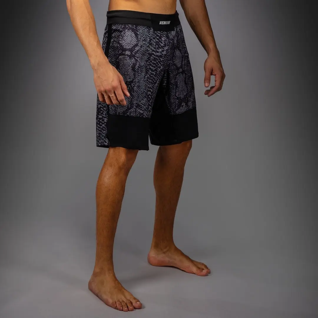 Venum G-Fit Fightshorts M - Zwart/Antraciet/Grijs