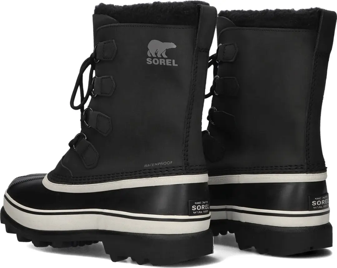 Sorel Caribou WP Heren Sneeuwlaarzen 46 - Zwart/Dark Stone