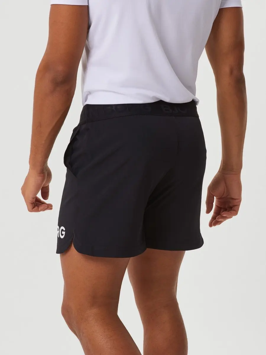 Björn Borg Korte Sportbroek Heren 6" - Zwart - Maat S