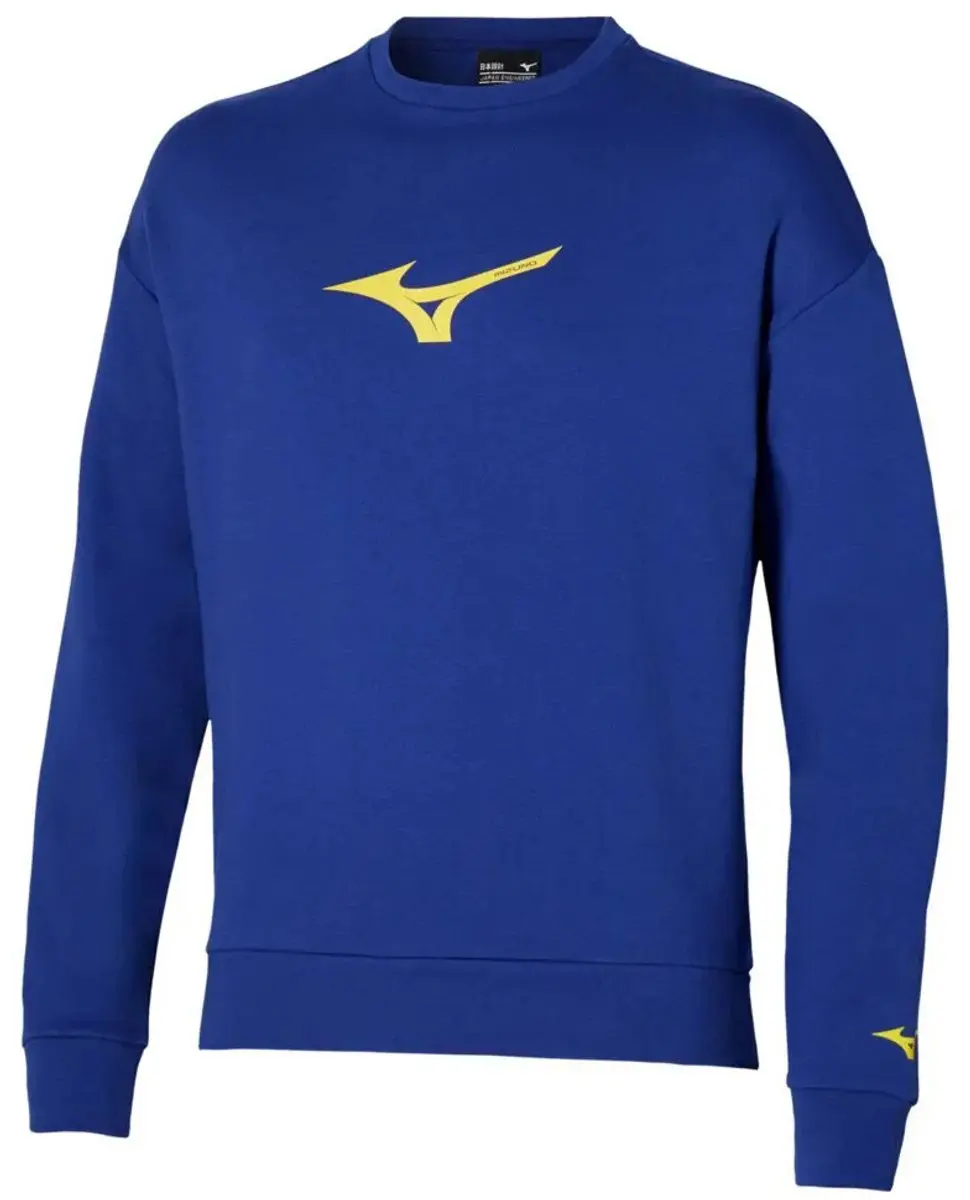 Mizuno Athletics RB Sweatshirt - L - Bellwether Blue
