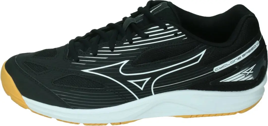 Mizuno Cyclone Speed 4 - Herenschoen - Maat 45 - Zwart