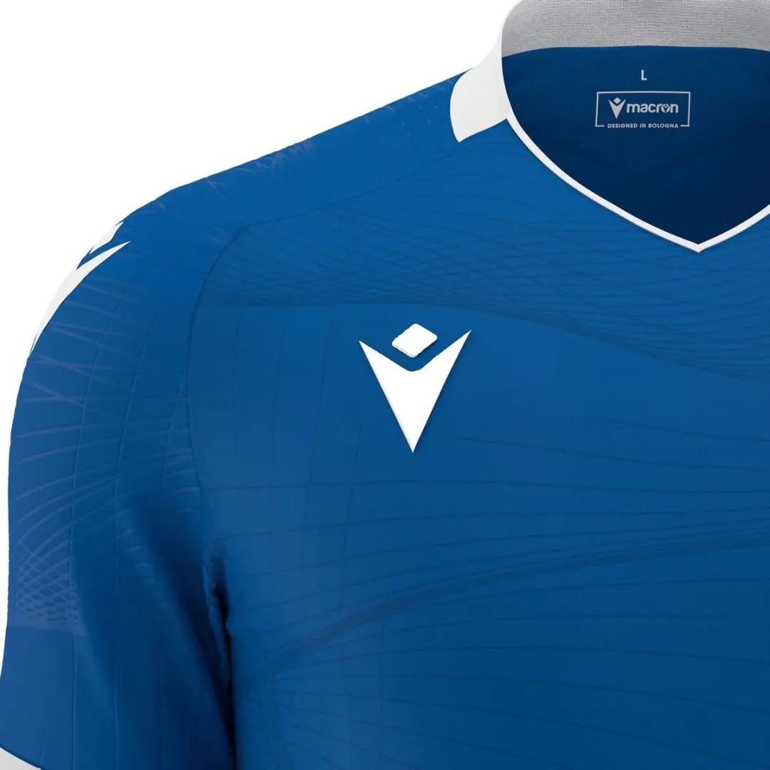 Macron Wyvern Eco Shirt Heren - Royal - 5XL