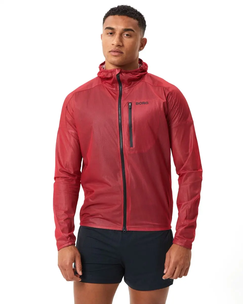 Björn Borg Heren Running Jacket Rood
