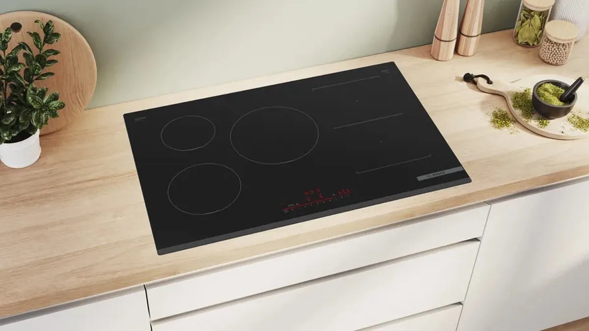 Bosch Serie 6 PVW831HB1E Inductiekookplaat 80cm - 5 Zones - Zwart