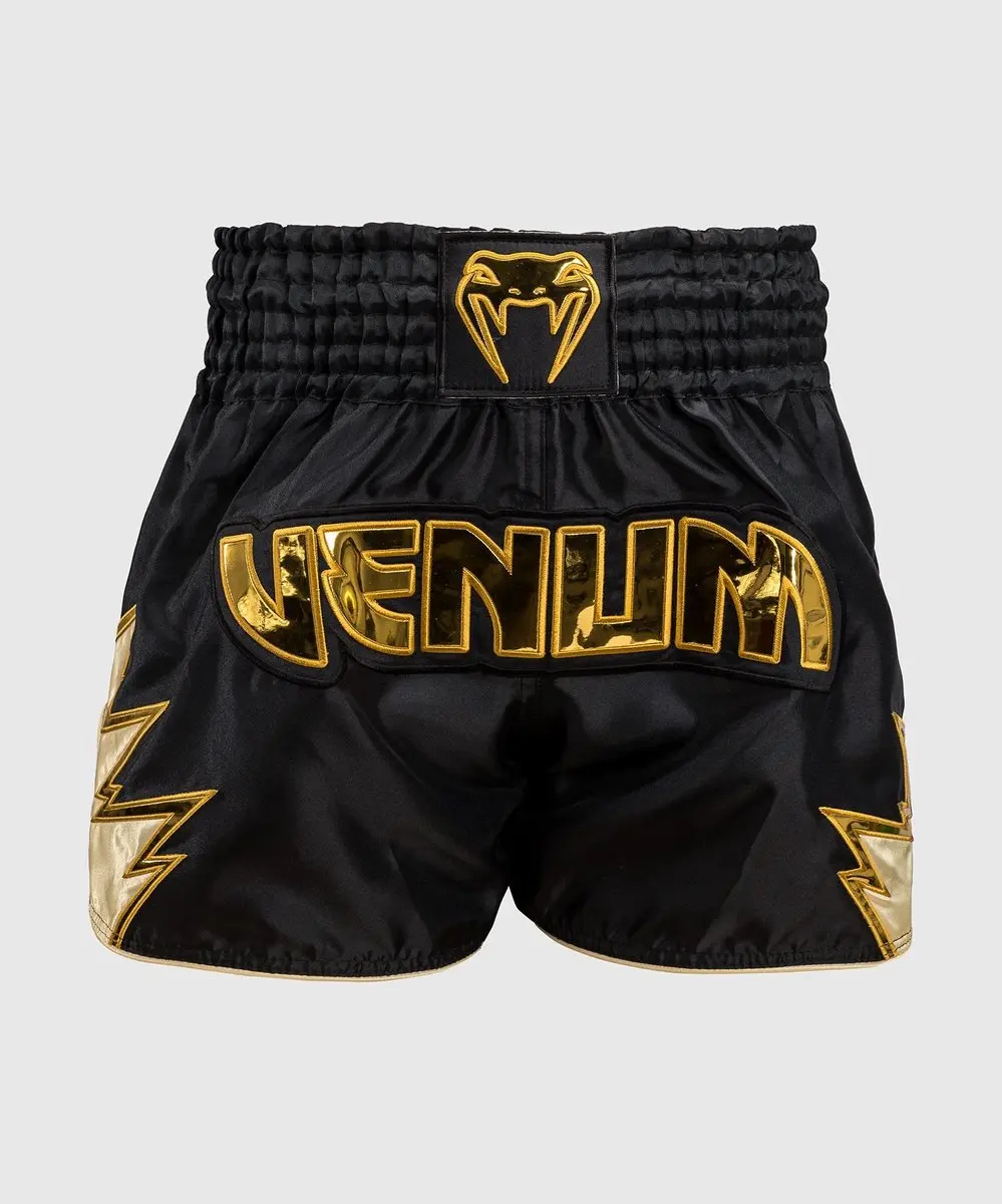 Venum Inferno Muay Thai Shorts XS - Zwart/Goud