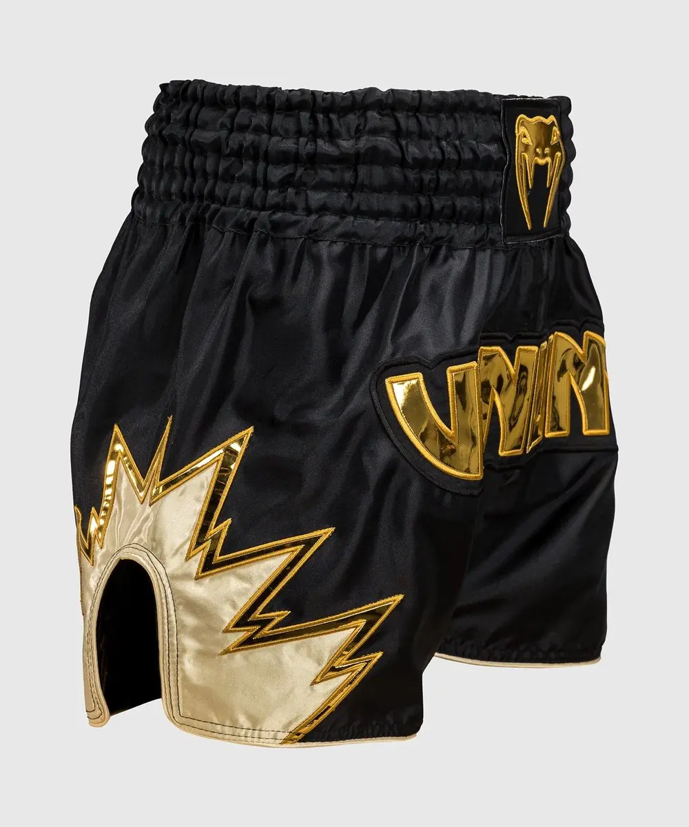 Venum Inferno Muay Thai Shorts XS - Zwart/Goud