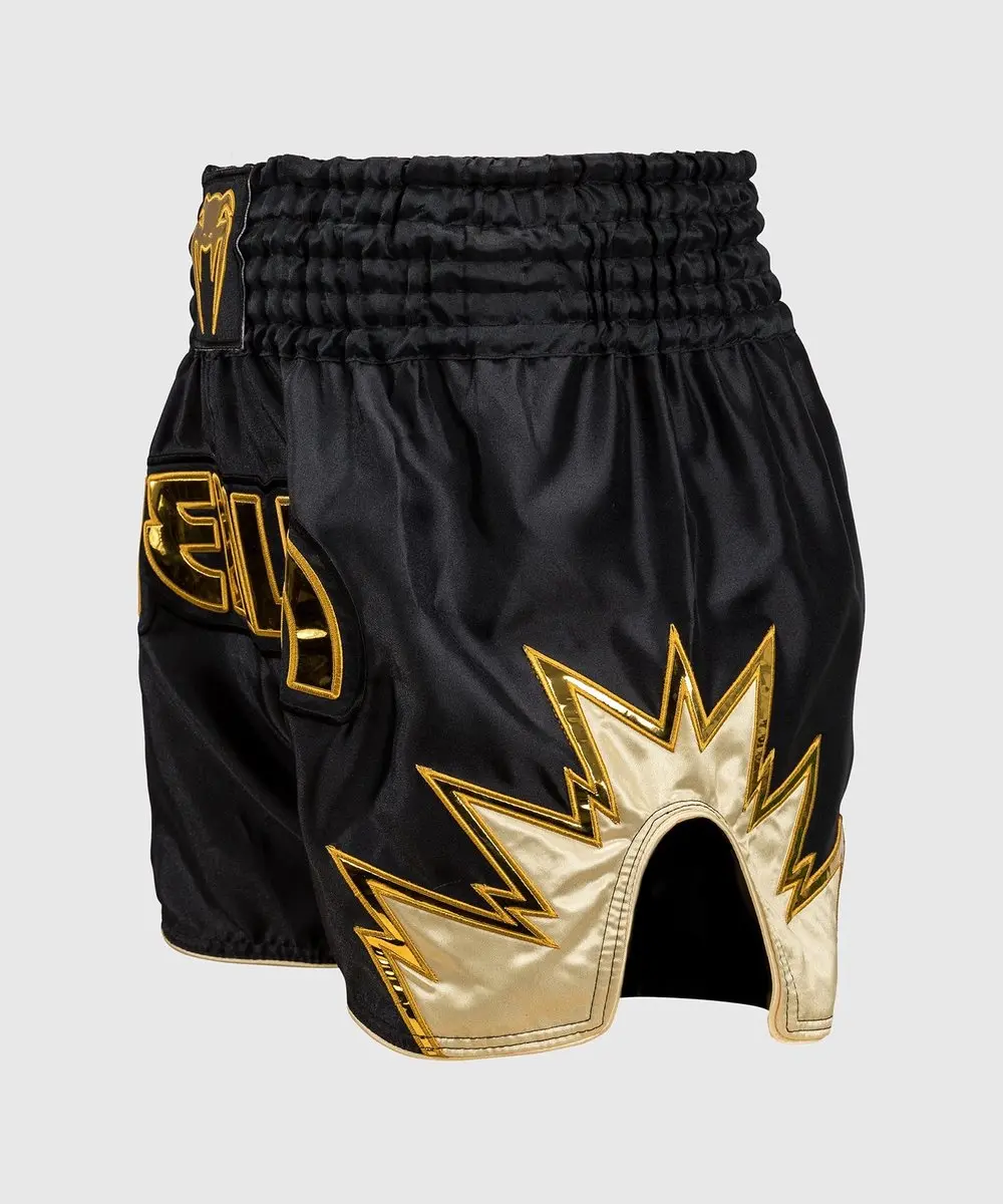 Venum Inferno Muay Thai Shorts XS - Zwart/Goud