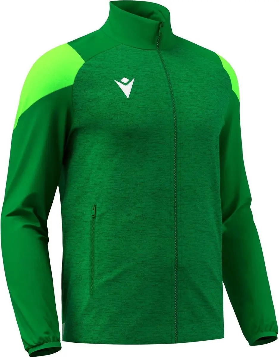 Macron Glory Vanir Top Full Zip Trainingsvest - 11-12 Y Groen
