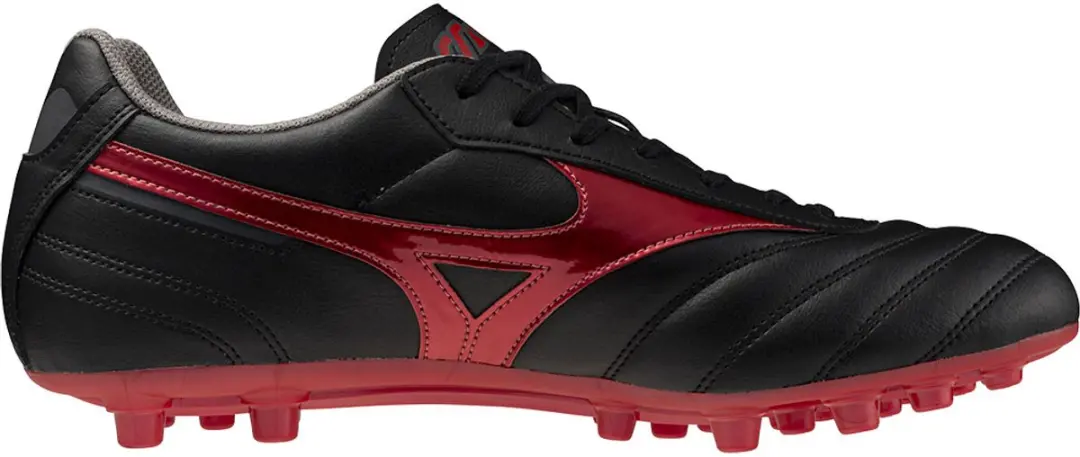 Mizuno Morelia II Club AG Voetbalschoenen - 44 - Zwart/Wit/Rood