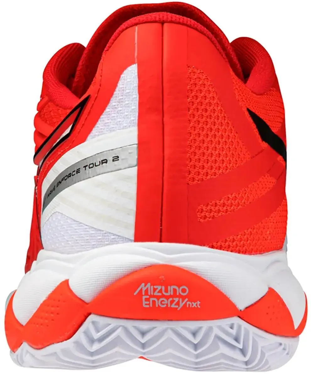 Mizuno Wave Enforce Tour 2 CC Clay Court Schoenen - Rood - EU 39
