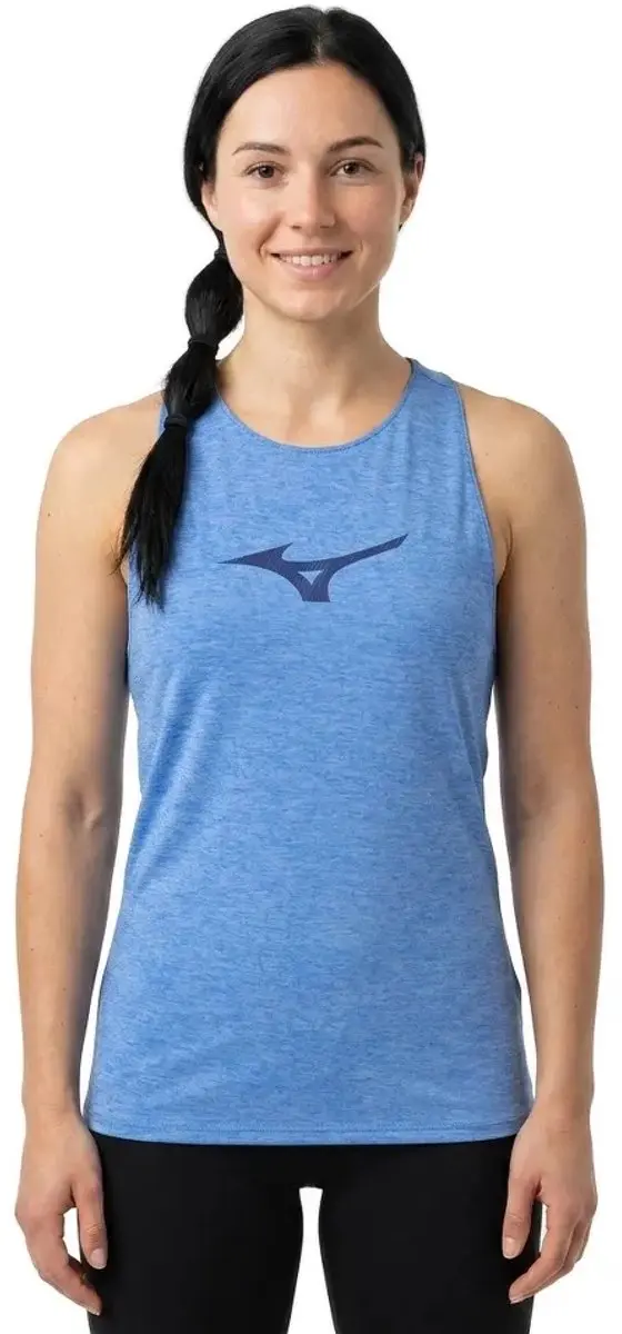 Mizuno Core Runbird Mouwloos T-shirt S - Ultramarine