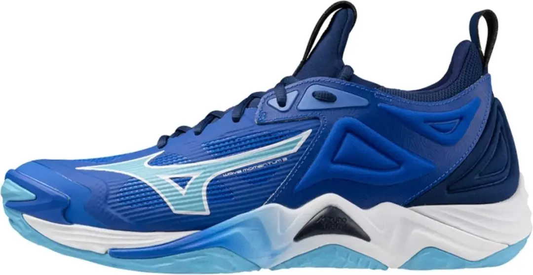 Mizuno Wave Momentum Indoorschoenen 48.5 - Blauw