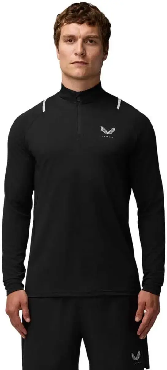 Castore Apex Sweatshirt M - Zwart met reflectie - afbeelding 6 van 6