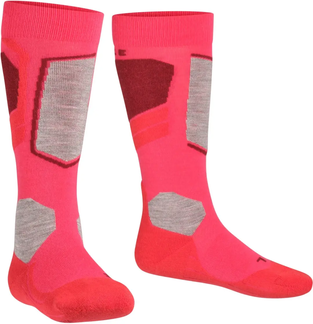 Falke SK4 Skisokken Kinderen - Rood - Maat 27-30
