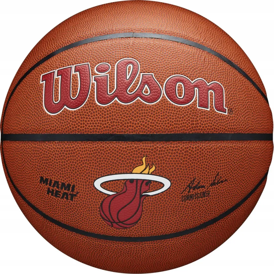 Wilson NBA Miami Heat Basketbal Maat 7