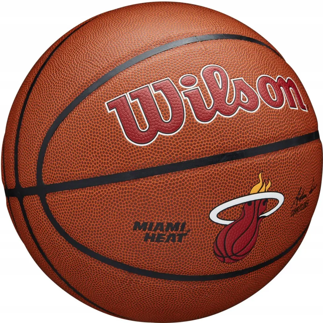 Wilson NBA Miami Heat Basketbal Maat 7 - afbeelding 6 van 6
