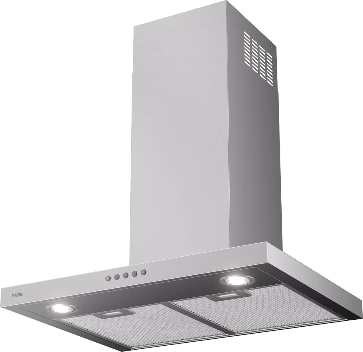 ETNA AB661RVS - Slimline schouwkap - 60 cm - RVS