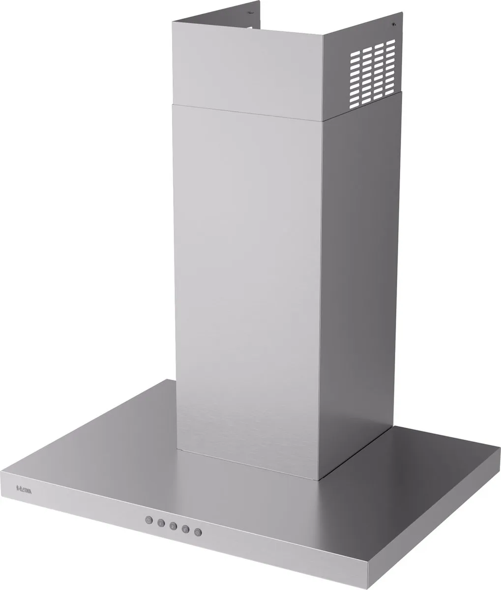 ETNA AB661RVS - Slimline schouwkap - 60 cm - RVS