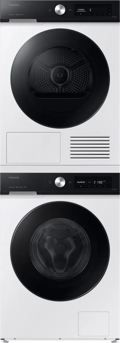 Samsung BESPOKE AI Wash WW90DB7U94GEU3 Wasmachine 9kg Wit