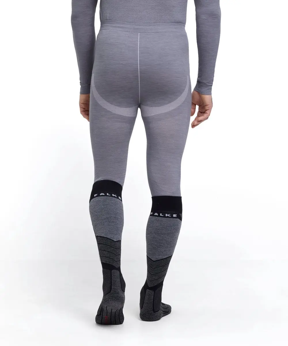 FALKE Wool-Tech Light 3/4 Ondergoed Heren - XXL - Grijs