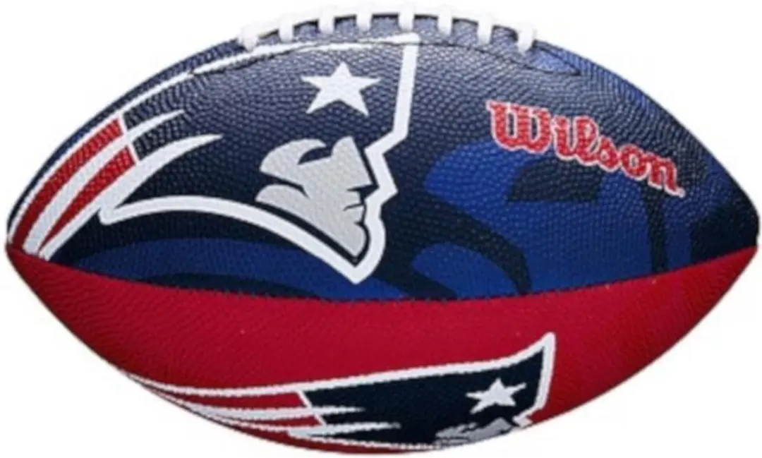 Wilson NFL Patriots American Football - 1 Stuk - Grijs/Wit/Rood/Blauw