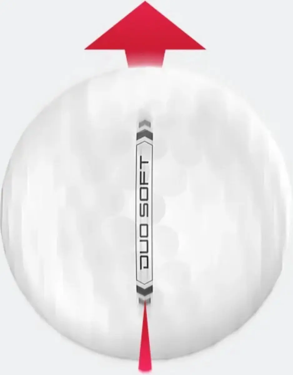 Wilson Staff DUO Soft Golfballen 2023 - 12 Stuks