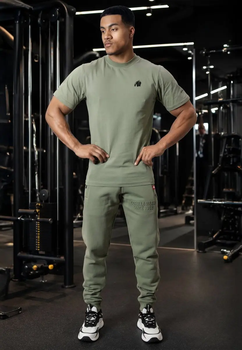 Gorilla Wear Dalton Essential Joggingbroek M - Groen