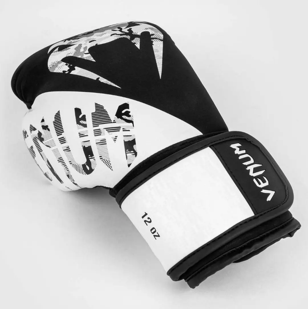 Venum Legacy Bokshandschoenen 12 oz - Zwart/Wit - afbeelding 6 van 6