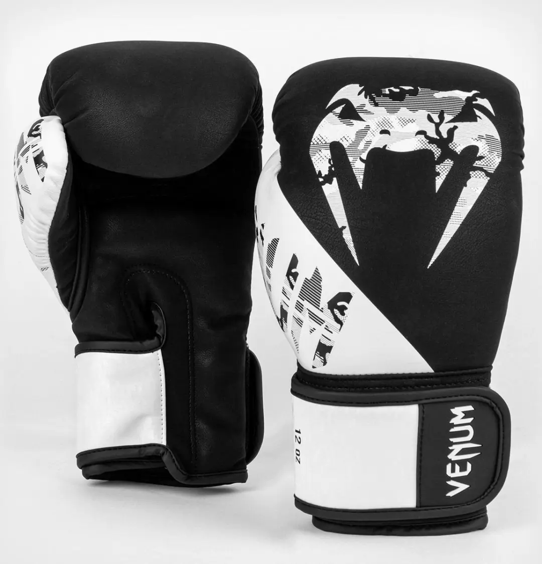 Venum Legacy Bokshandschoenen 12 oz - Zwart/Wit