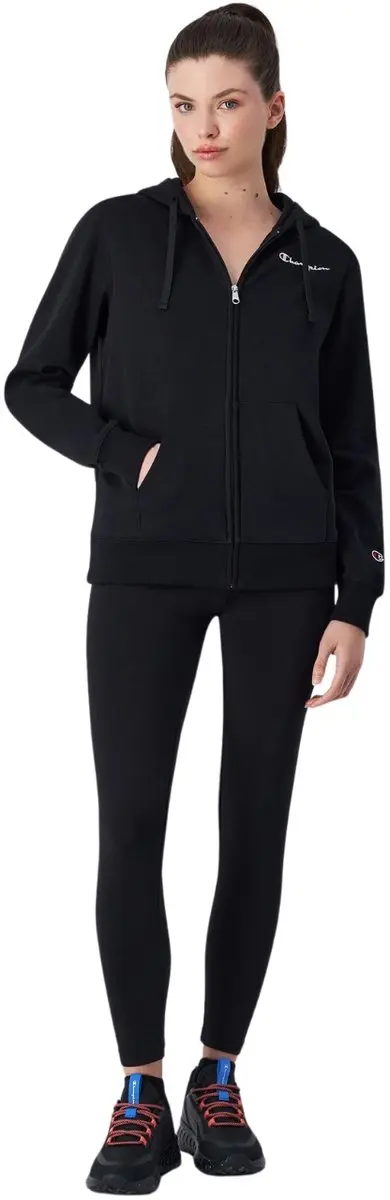 Champion Full Zip Hoodie Dames - Maat L - Zwart