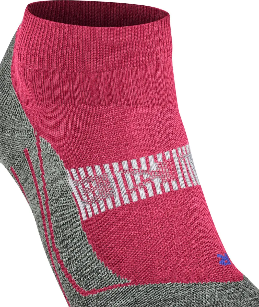 Falke RU4 Cool Short Hardloopsokken Dames - Rood - Maat 35-36